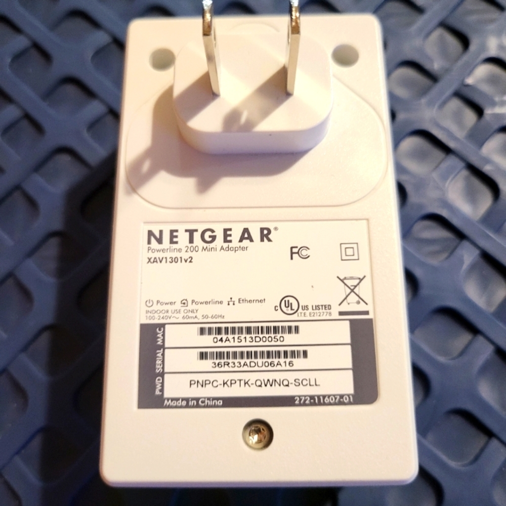 Netgear XAV1301v2 Powerline 200 Mini Adapter